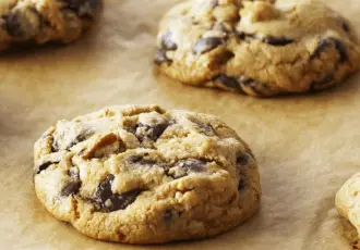 Galletas con chispas de chocolate